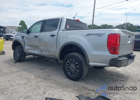 2020 Ford Ranger Xlt из США, поврежденный, VIN 1FTER4FH9LLA71409